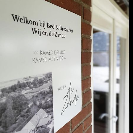 Bed And Breakfast 'Wij En De Zande' Kamperveen Extérieur photo